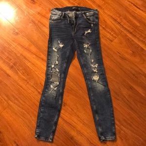 Zara blue denim